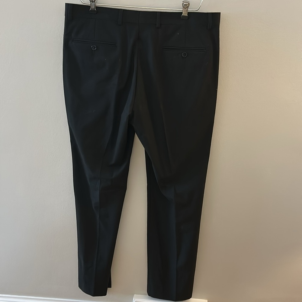 NWOT APT. 9 Slim Fit Black Dress/Suit Pants 34/32 - Picture 2 of 3
